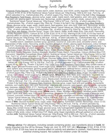 1kg Blue Pick N Mix Sweets - Share Size Resealable Bag - Buy Online on GoSupps.com