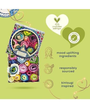 Heathcote & Ivory Sunshine Served Bath Soap Flowers 90g - Luxurious Floral Scented Soap - Buy Online on GoSupps.com