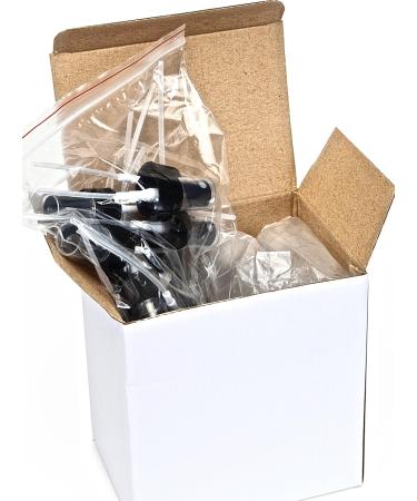 Buy Vivaplex 12 Clear 2 oz Plastic Bottles with Black Fine Mist Sprayers - International Shipping Available - Buy Online on GoSupps.com