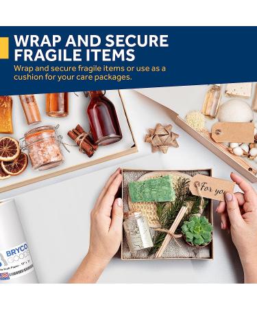 White Kraft Arts and Crafts Paper Roll - 18x175' - Made in USA - Ideal for Painting, Wall Art, Bulletin Board, Gift Wrapping, and Kids Crafts - Buy Online on GoSupps.com