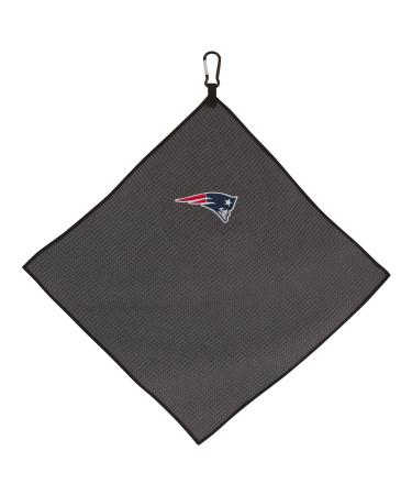 Team Effort New England Patriots 15"x15" Grey Microfiber Towel