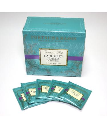 British Royal Warrant Fortnum & Mason Earl Grey tea "box type" (tea bag 50 input) Fortnum & Mason EARL GREY - Buy Online on GoSupps.com