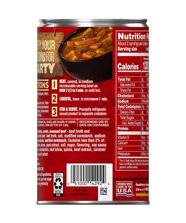 Campbell's Chunky Savory Pot Roast Soup - 18.8 oz Can - Buy Online on GoSupps.com