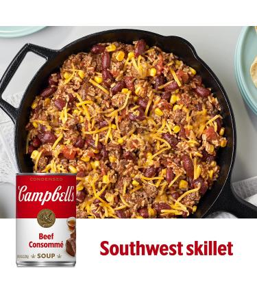 Campbell's Condensed Beef Consomm 10.5 oz Can - Pack of 12 - Buy Online on GoSupps.com