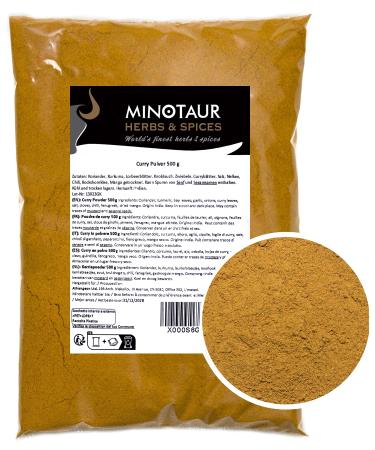 Minotaur Spices | Curry ground mild curry powder 2 x 500g (1 Kg) - Buy Online on GoSupps.com