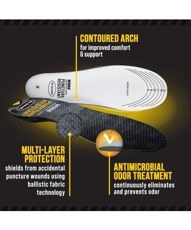Shop Dr. Scholl's Professional Series Work Insoles - Puncture Resistant Men's Sizes 8-14 Trim to Fit - International Shipping Available - Buy Online on GoSupps.com