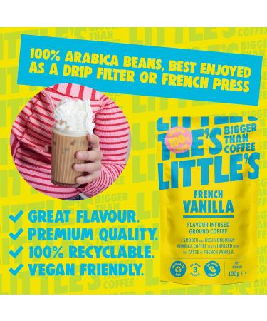 Little's Coffee Little's French Vanilla Coffee - Pack of 6 - 3.5 Oz. - Buy Online on GoSupps.com