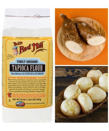 Bob's Red Mill Tapioca Flour - 20 oz | Gluten-Free & Versatile Baking Ingredient - Buy Online on GoSupps.com