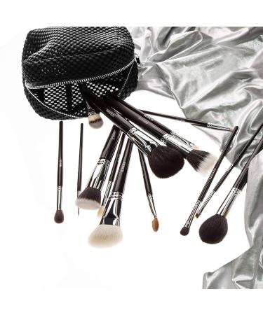 T4B Lussoni 100 Series Professional Make-Up Brush Set - Foundation Concealer Liquid & Cream Cosmetics - Round Flat Angled Conical & Kabuki Duo Fiber Brushes for International Shipping - Buy Online on GoSupps.com