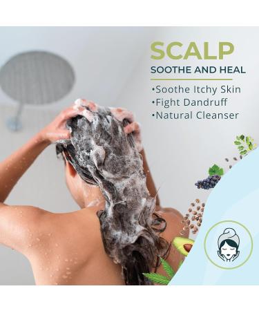 Neem Scalp Shampoo (8 Ounce) by Naked Neem - Buy Online on GoSupps.com