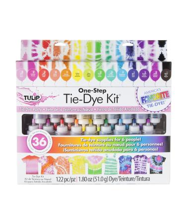 Tulip One-Step Tie-Dye Kit Party Supplies, 18 Bottles Tie Dye, Rainbow, 1 Count (Pack of 1) 1 Count (Pack of 1) Rainbow - Buy Online on GoSupps.com