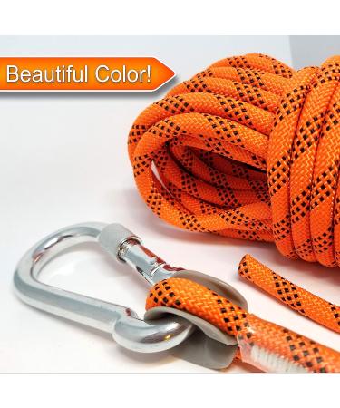 Woodland Home Magnet Fishing Rope | 2000LB Pull Force, 8mm Thick, 52FT, Durable Quality | For Fishing, Camping, Boating | Bright Orange - Buy Online on GoSupps.com