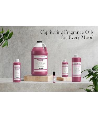 Dragon's Blood Fragrance Oil 4 oz - Premium Perfume & Skin Oil for DIY Candles Bath Bombs Body Butters & More - Buy Online on GoSupps.com