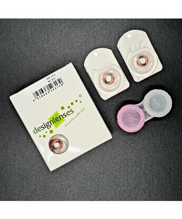 Buy Red Cat Eye Halloween Contact Lenses - Soft Dragon Color Lenses | 1 Pair of Red Star Cateye - Buy Online on GoSupps.com