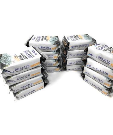 Kim's Roasted Seaweed (Nori) Sea Salt Snacks - 16 Pack | USA Version - Buy Online on GoSupps.com