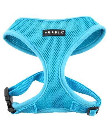 Puppia dog crockery for small and medium -sized dogs - super soft in many colors - also used as a puppy dishes -Atani train harness for dogs sky blue XL XL Himmelblau
