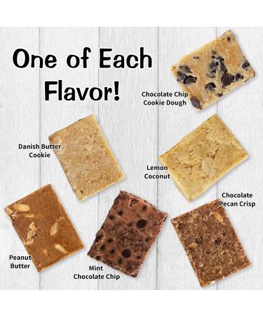 MariGold Keto Fat Bombs - 6 Flavor Sampler Collagen Protein Bars | Healthy Low-Carb Low-Sugar Snacks | Organic Ingredients Gluten-Free Non-GMO 6 Flavor Sampler 1 Pack - Buy Online on GoSupps.com