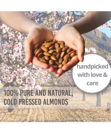 Essentially KateS Sweet Almond Oil 16.9 fl oz - 100% Pure and Natural and Cold Pressed 16.9 Fl Oz (Pack of 1) - Buy Online on GoSupps.com