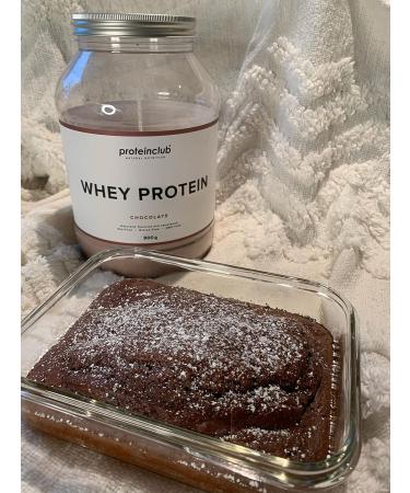proteinclub Natural Whey Protein No Additives Natural Protein Powder No Artificial Flavors or Sweeteners Stevia Sweetened Soy-Free Made in Germany Chocolate 900 g - Buy Online on GoSupps.com