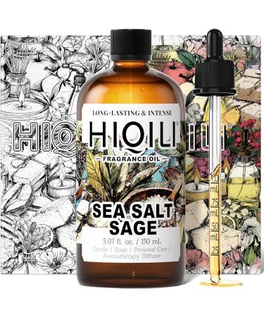HIQILI 30ML Bergamot Essential Oil & 150ML Sea Salt Sage Fragrance Oil for DIY Diffuser - Buy Online on GoSupps.com