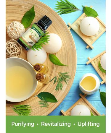 Nature's Truth Tea Tree Essential Oil - 100% Pure Aromatherapy - 0.5 Fl Oz - International Shipping Available - Buy Online on GoSupps.com