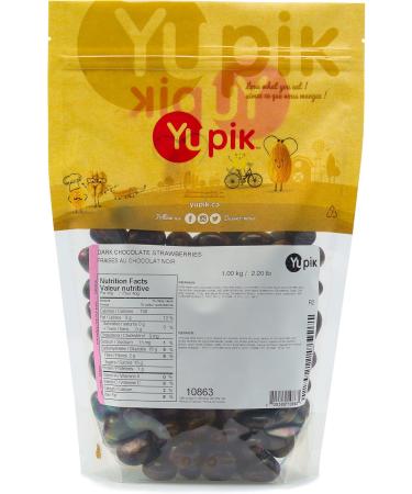 Yupik Dark Chocolate Strawberries 1Kg 1 kilograms - Buy Online on GoSupps.com