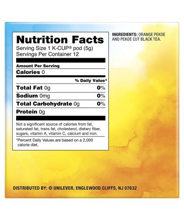 Lipton Iced Black Tea Unsweetened K Cups Pods 12 ct - Refreshing and Convenient - Buy Online on GoSupps.com