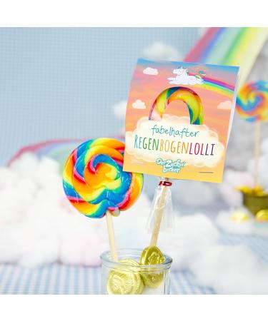 Fabulous Rainbow Lolli - Colorful Unicorn Lollipop | 50g Sweet Snack for Fun Flavors - Buy Online on GoSupps.com