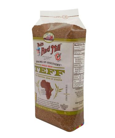 Bob's Red Mill Whole Grain Teff - Pack of 4 - 24 Oz. - Buy Online on GoSupps.com