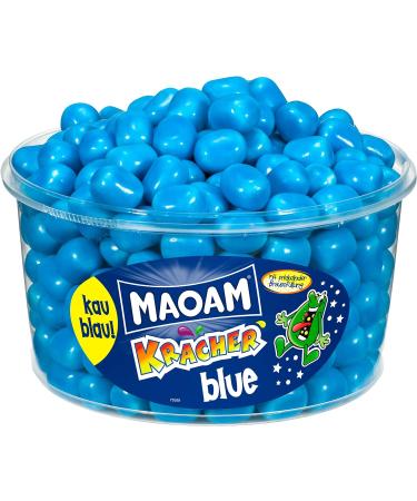 Haribo Maoam Blue Firecracker Dragees Chewy Candy Sweets 265 Pieces 1200 g Tub - Buy Online on GoSupps.com