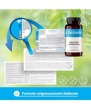 Saw Palmetto Complexe Avanc | Soutien Prostate et Confort Urinaire pour Homme | 100 G lules Naturelles par BIOHERBA 100 Pi ces - Buy Online on GoSupps.com