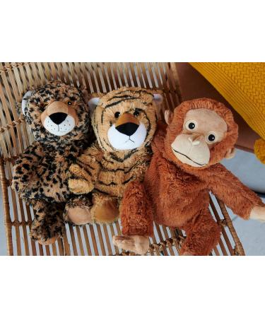 Warmies Tiger Soft Toy Brown 0.76 kg - CP-TIG-1 | Plush Microwavable Stuffed Animal - Buy Online on GoSupps.com