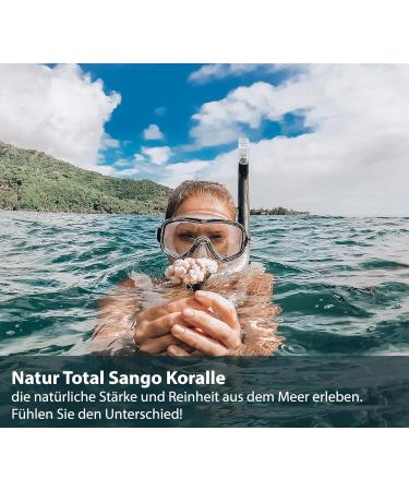 Natur Total Sango Sea Coral Powder - Calcium & Magnesium 2:1 Ratio (3-Month Supply) - Premium International Shipping - Buy Online on GoSupps.com