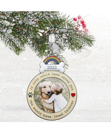 BANBERRY DESIGNS 2022 Dog Memorial Keepsake Ornament - Paw Prints and Heart Design - Loss of Pet Gift - Buy Online on GoSupps.com