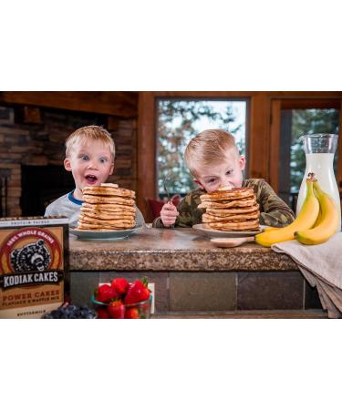 Kodiak Cakes Whole Grain Power Cakes - Original Buttermilk Flapjack & Waffle Mix - 20 oz | Healthy Breakfast Mix for International Shipping - Buy Online on GoSupps.com