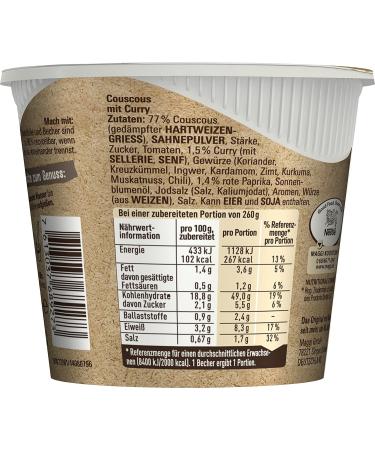 Buy Maggi Magic Orient Couscous Curry - Instant Pasta Aromatic & Delicious - 8-Pack (8 x 70g) for Easy International Shipping - Buy Online on GoSupps.com