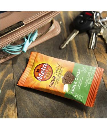Metamucil Fiber Wafers Apple Crisp Packets - 2 Packets - Buy Online on GoSupps.com