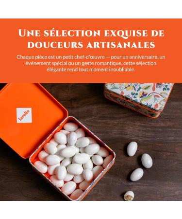 Lavolio Nutty Mini Eggs Candy Gift Box (175g) Selection of coated nuts and chocolate candies perfect gift for him and her - Buy Online on GoSupps.com