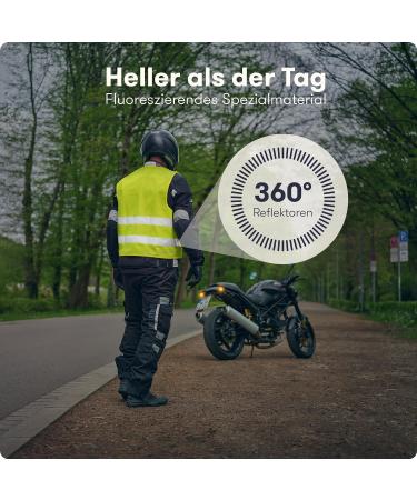 Purahelp Motorcycle First Aid Set 2024 | DIN 13167 STVO Compliant | Mini Pocket Kit with Warning Vest & Ventilation Cloth | International Shipping Available - Buy Online on GoSupps.com