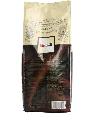 Caffe Molinari Espresso Oro Coffee Beans 1000 g - Buy Online on GoSupps.com