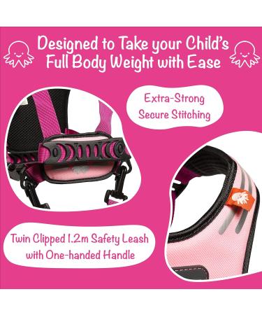 Hobbledehoo Active Child Harness for Everyday Safety and SEN Autism Awareness - Pink (Ages 1-7) - Buy Online on GoSupps.com