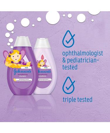 Johnson's Strengthening Tear-Free Kids' Shampoo with Vitamin E - Paraben, Sulfate, & Dye-Free - Gentle for Toddler's Hair - 13.6 fl. oz - Buy Online on GoSupps.com