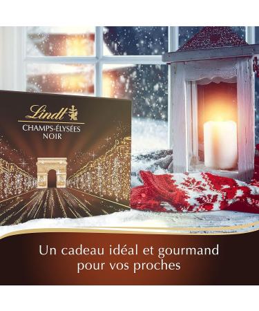 Lindt - Bo te CHAMPS- LYS ES Noir - Assortiment de Chocolats Noirs - Pralin s Croustillants et Onctueux - Id al pour No l 470g (Lot de 2) - Buy Online on GoSupps.com