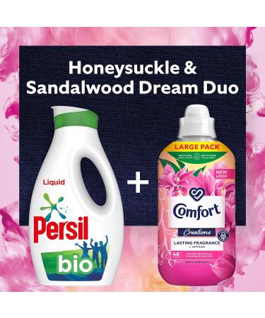 Comfort Creations Honeysuckle & Sandalwood Fabric Conditioner - 48 Wash 1440ml - Long Lasting Freshness - 1.44L - Buy Online on GoSupps.com