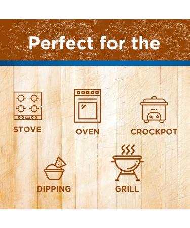 Kraft Sweet Brown Sugar Slow-Simmered Barbecue BBQ Sauce 18 oz Bottle (Pack of 2) Bundle With a Snack Scout Basting Brush - Buy Online on GoSupps.com