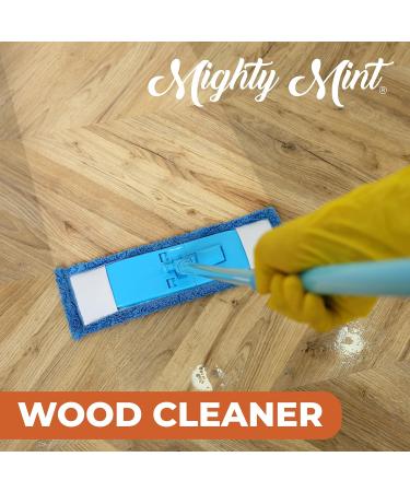 Mighty Mint Wood Cleaner & Conditioner - Non-Toxic Spray for Wood Renewal Natural Peppermint Scent 16oz - International Shipping Available - Buy Online on GoSupps.com