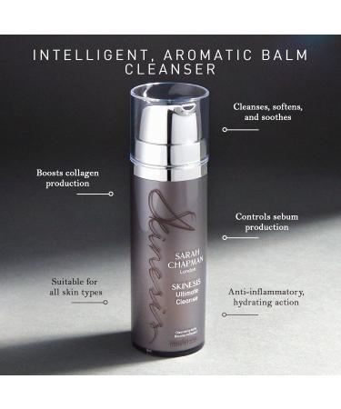 Sarah Chapman Skinesis Ultimate Cleanse - 100ml Omega Rich Cleansing Balm | Oil Makeup Remover for All Skin Types - Buy Online on GoSupps.com
