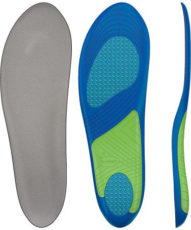 Dr. Scholl's Sport Insoles for Men's 8-14 & Women's 6-10 - Superior Shock Absorption and Arch Support for Reduced Muscle Fatigue and Joint Stress (1 Pair) - Buy Online on GoSupps.com