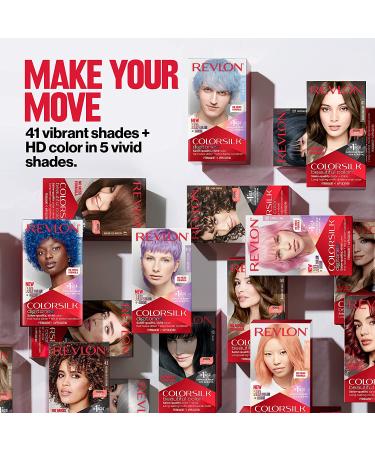 Revlon ColorSilk Digitones with Keratin 79D Electric Blue - Permanent Hair Color (1 Pack) - Buy Online on GoSupps.com