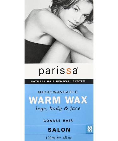 Parissa Natural Hair Remover Wax - Microwaveable 4 Fl Oz | Effective & Easy - Buy Online on GoSupps.com